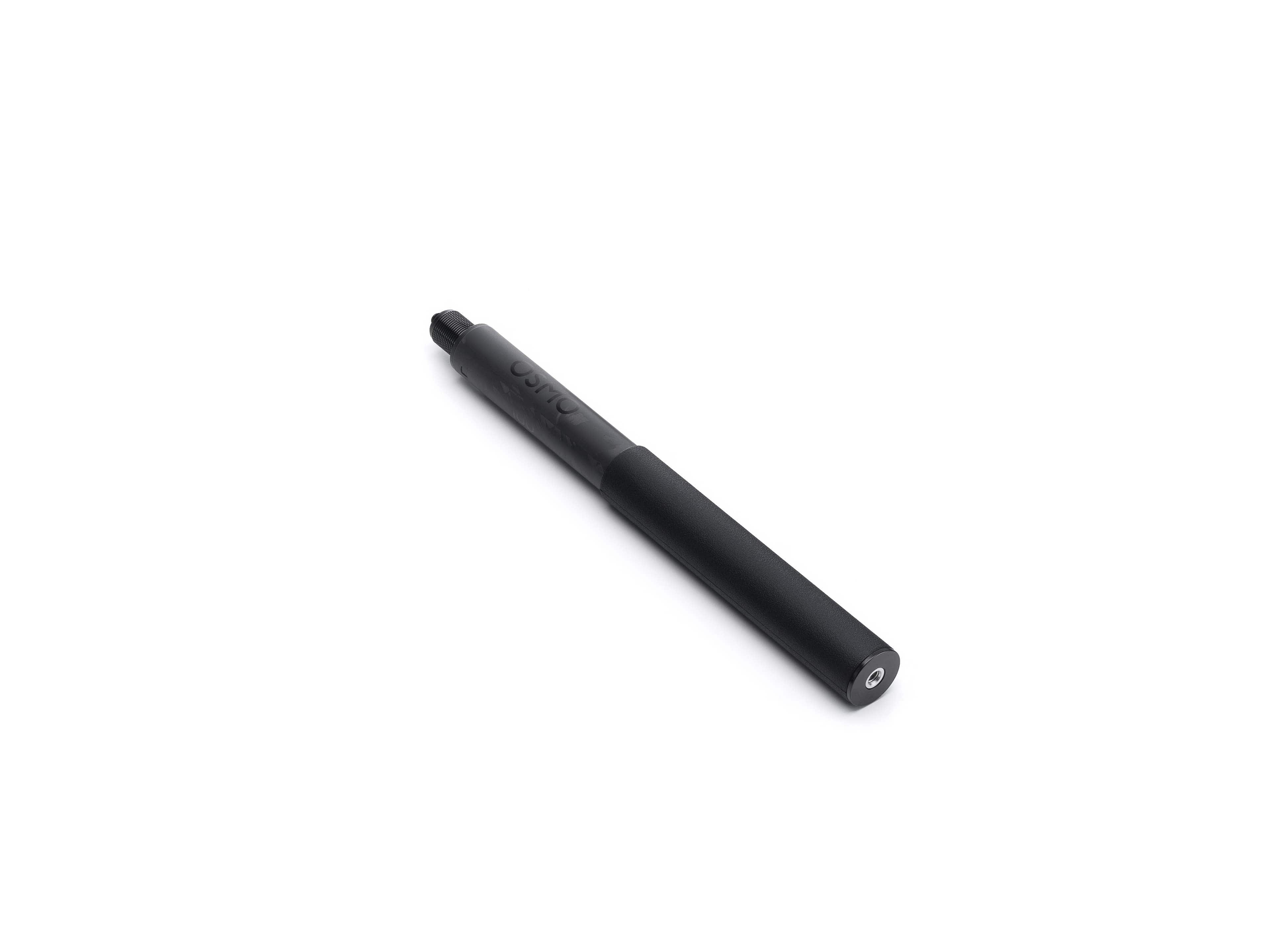 Liegender DJI Osmo 1m High-Strength Carbon Fiber Invisible Selfie Stick in schlichter schwarzer Optik.