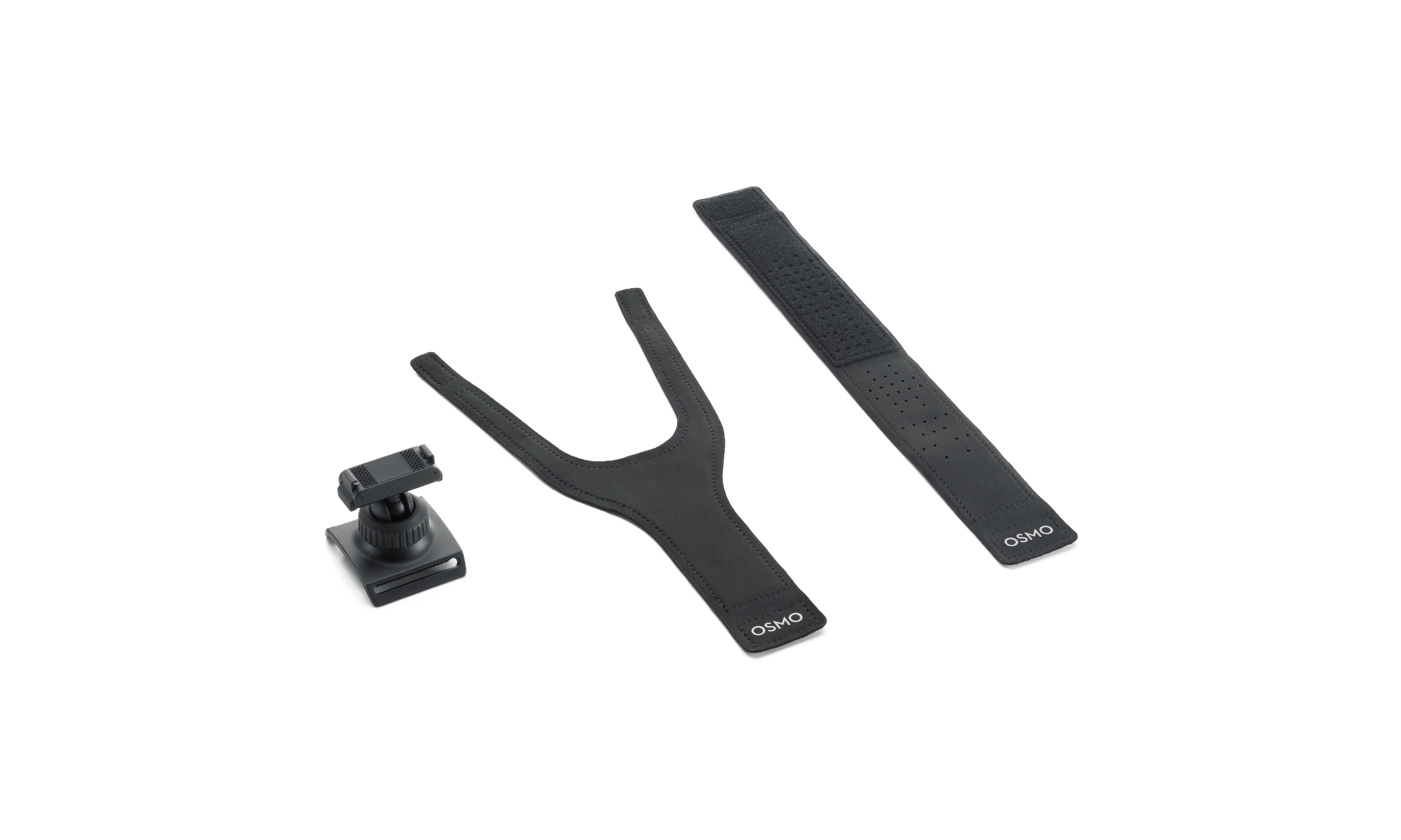 DJI Osmo Action Dual-Direction 360° Handgelenkriemen mit Halterung und verstellbarem Band.