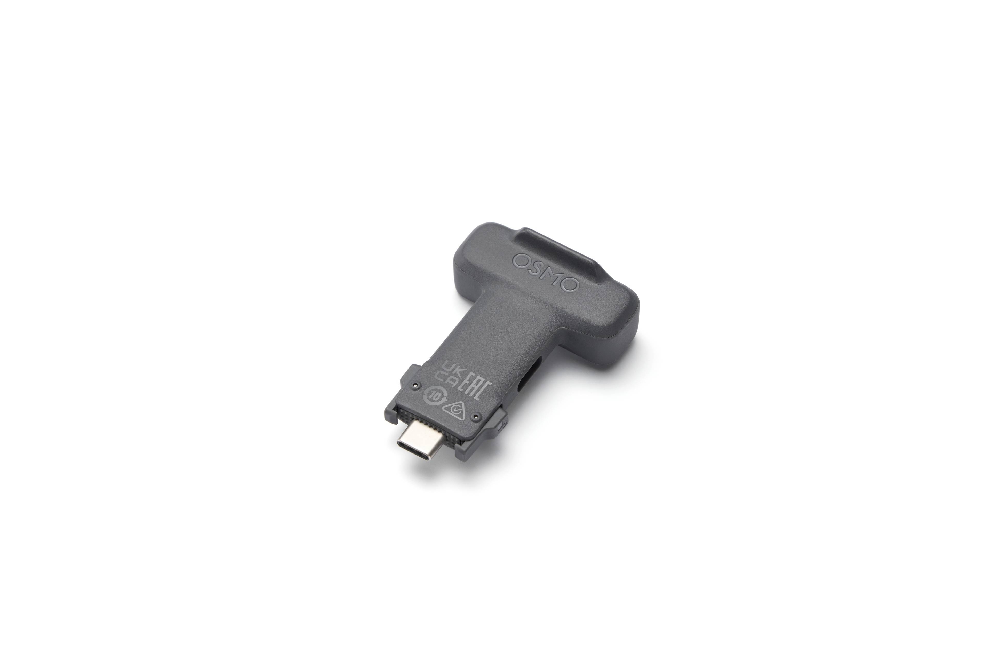 DJI OM Multifunctional Module 2 in grauer Farbe, kompakt und vielseitig einsetzbar für Kamerazubehör.