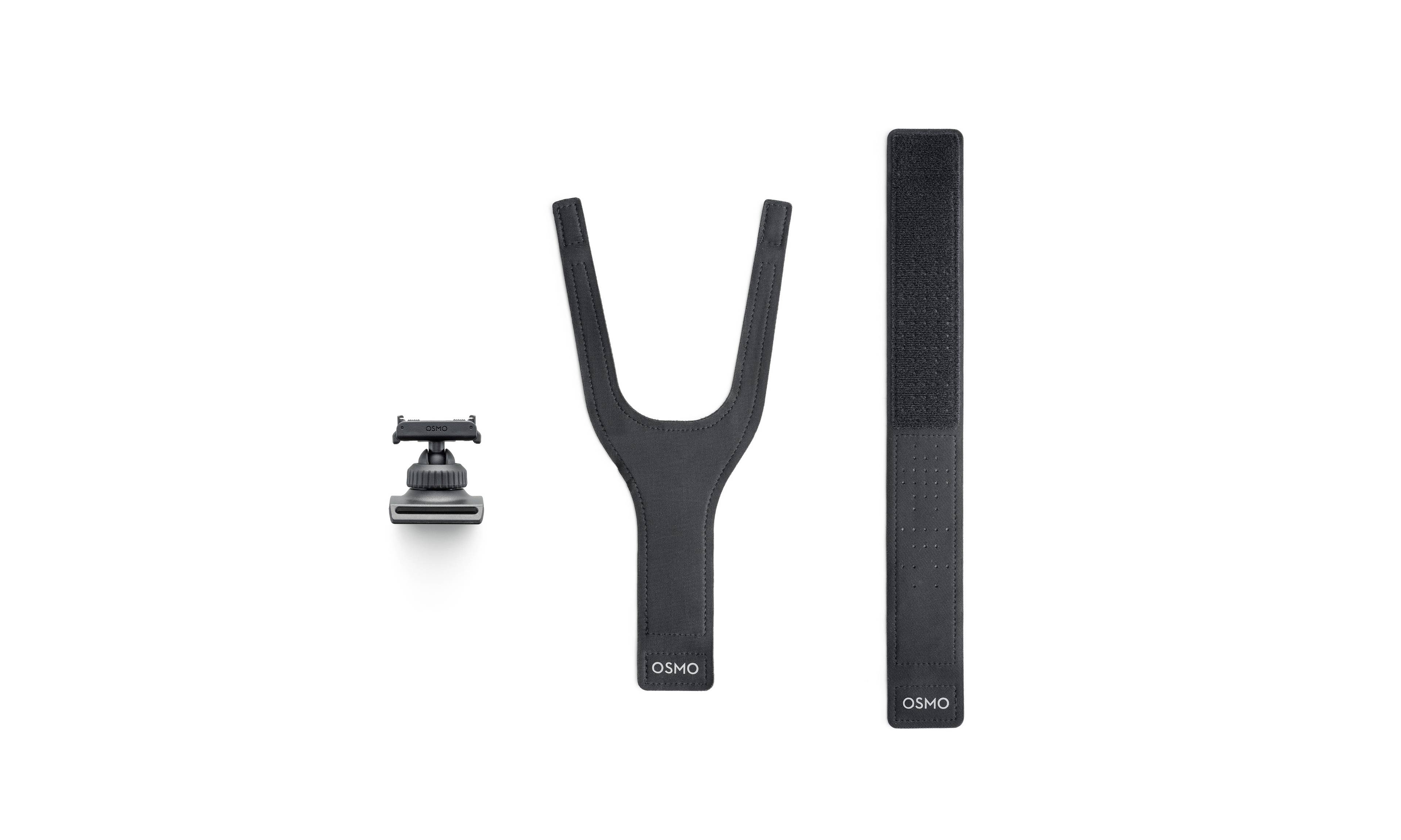 DJI Osmo Action Dual-Direction 360° Handgelenkband mit Halterung für optimale Stabilität und Bewegungsfreiheit.