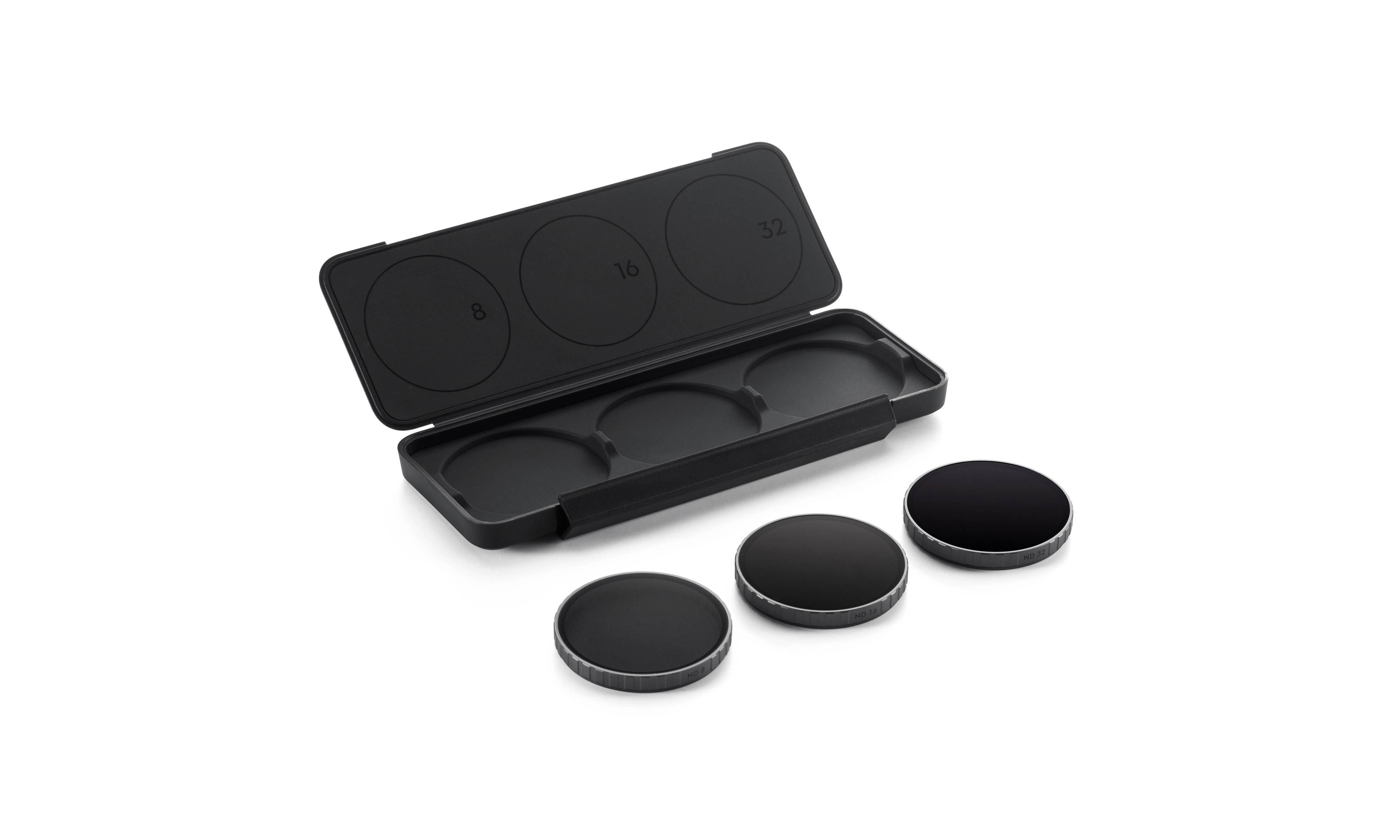 DJI Osmo Action 6 ND Filter Set: vier ND-Filter in einer praktischen Aufbewahrungsbox.