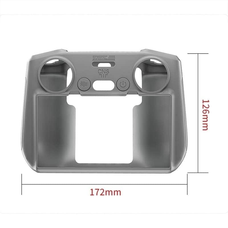 STARTRC Silikon-Schutzhaube für die DJI RC Fernsteuerung, passgenau mit Aussparungen für Knöpfe.